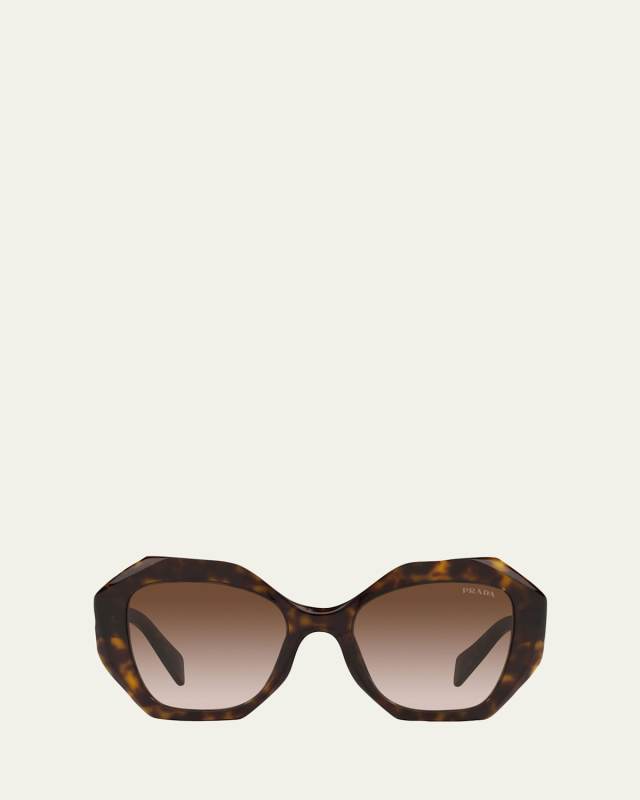 Geometric Acetate Sunglasses